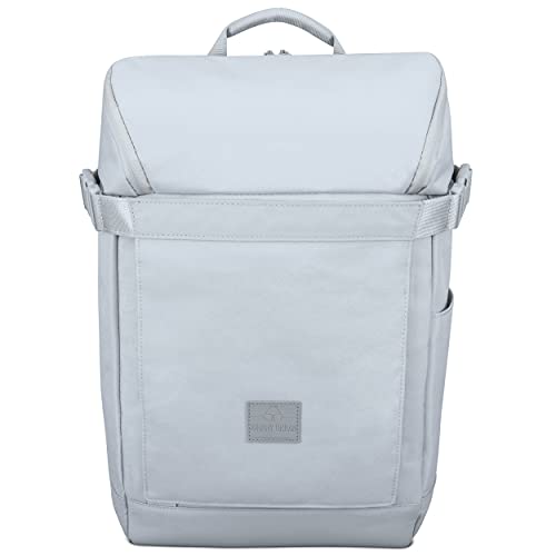 Johnny Urban Rucksack Damen & Herren Grau - Luca - Moderner Laptop Backpack für Uni Schule Arbeit - Flexible Front - Nachhaltig - Wasserabweisend von Johnny Urban