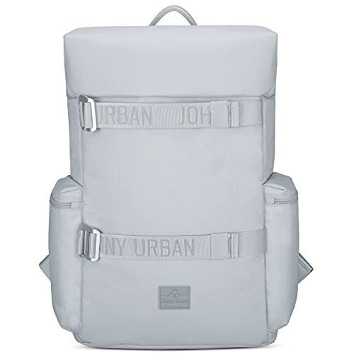 Johnny Urban Reiserucksack Herren & Damen Grau - Stan - Großer Weekender - Handgepäck Rucksack für Flugzeug - Nachhaltig - Wasserabweisend von Johnny Urban