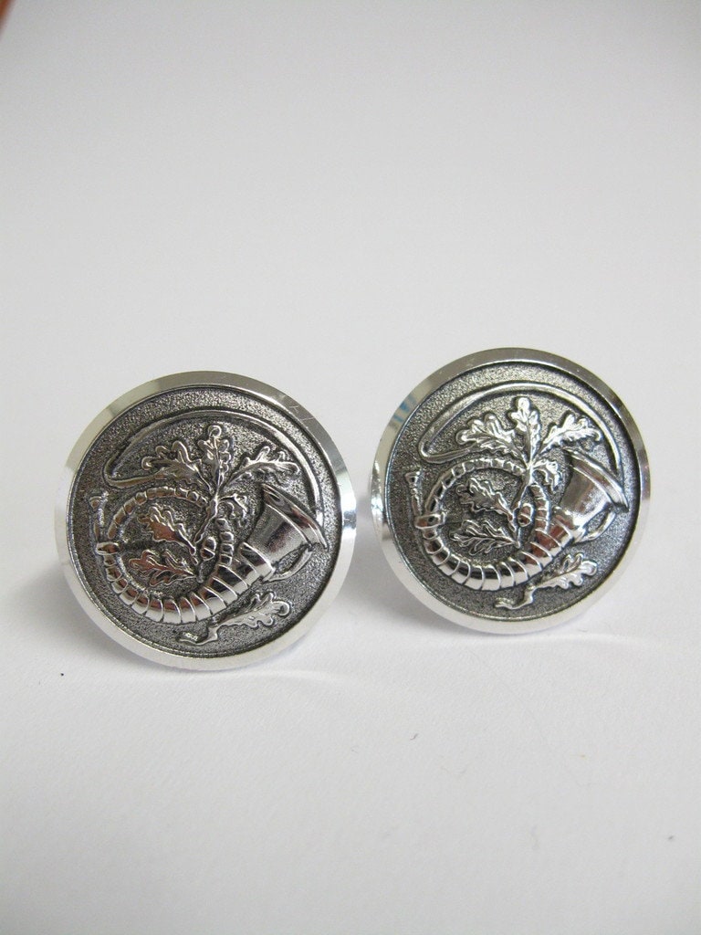70Er Manschettenknöpfe Horn #4883 von JohnnyVintageShop