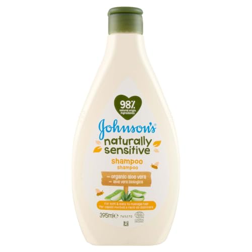 BABY BIO NATURALLY SENSITIVE aloe vera shampoo 395 ml von Johnson's Baby