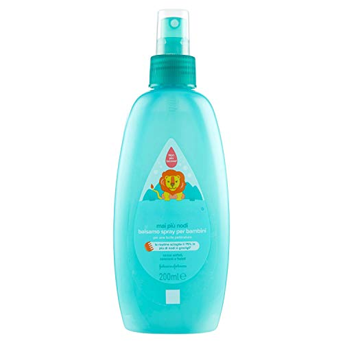 JOHNSON'S Baby, Spray für Kinder, nie mehr Knoten, Entwirren, keine Tränen mehr, auch für langes oder lockiges Haar, 200 ml von Johnson's Baby