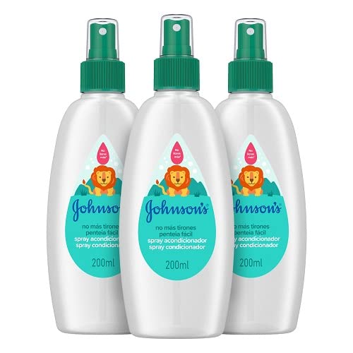 Johnson's Baby No Longer Straight Sprühbalsam für Kinder, 3 x 200 ml von Johnson's Baby