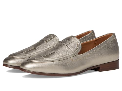 Johnston & Murphy Damen Ali Woven Loafer Slipper, metallic-goldfarben, 37 EU von Johnston & Murphy
