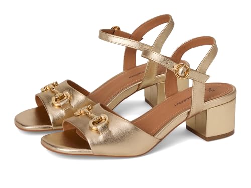 Johnston & Murphy Damen Edith Bit Sandalen Pumps, metallic-goldfarben, 40 EU Johnston & Murphy Damen Edith Bit Sandalen Pumps, metallic-goldfarben, 40 EU von Johnston & Murphy