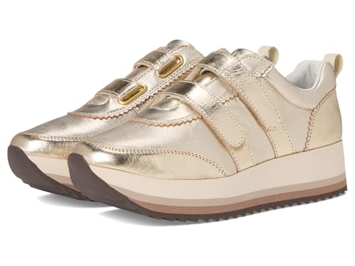 Johnston & Murphy Gracie Damen-Sneaker mit Doppelriemen, metallic-goldfarben, 37 EU Johnston & Murphy Gracie Damen-Sneaker mit Doppelriemen, metallic-goldfarben, 37 EU von Johnston & Murphy