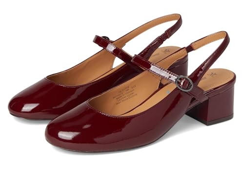 Johnston & Murphy Sienna Mary Jane Slingback-Pumps für Damen, Rot/Ausflug, einfarbig (Getaway Solids), 39 EU von Johnston & Murphy