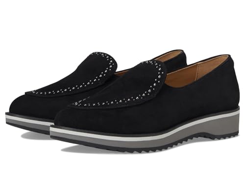Johnston & Murphy Ulyssa Damen Slipper mit Nieten, Schwarz, 38 EU von Johnston & Murphy