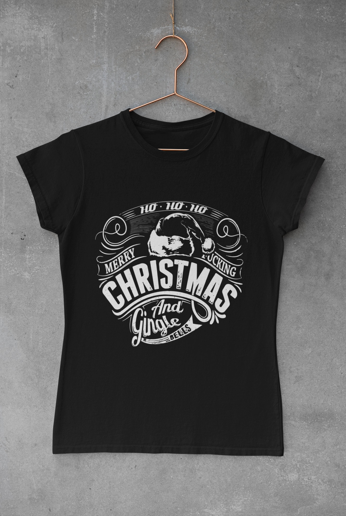 Unisex T-Shirt Mit Weihnachtsmotiv 100% Baumwolle von JohnyLion