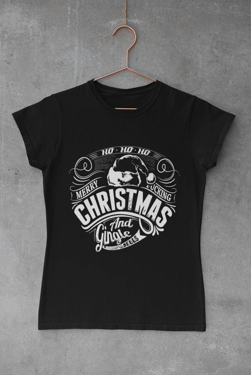 Unisex T-Shirt Mit Weihnachtsmotiv 100% Baumwolle von JohnyLion
