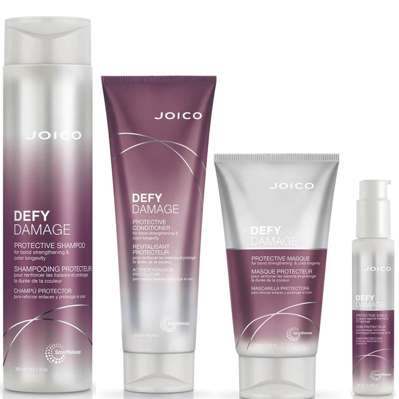 Joico Defy Damage Shampoo, Conditioner, Masque and Shield Set von Joico