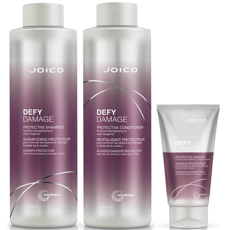 Joico Defy Damage Shampoo, Conditioner and Masque Set von Joico
