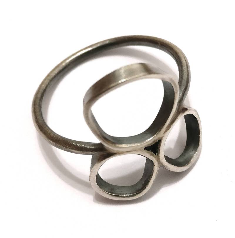Anillo Plata Serie "Fitas' Anillo Plata Serie "Fitas' von Joiosivet