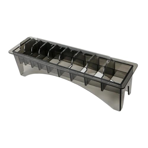 Aufbewahrungsbox mit 10 Fächern, Organizer für Haarschneidemaschine, Werkzeug, Friseurbedarf, Schwarz von Jojomis