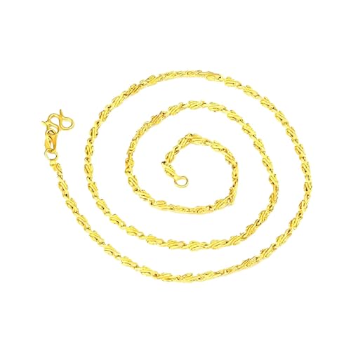 Jojomis Goldkette Halskette Choker Elegante dünne Schlüsselbeinkette 45 cm für Frauen Geschenk Stil b Jojomis Goldkette Halskette Choker Elegante dünne Schlüsselbeinkette 45 cm für Frauen Geschenk Stil b von Jojomis