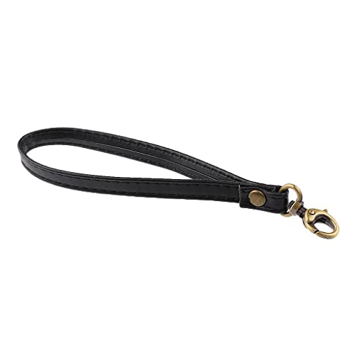 Jojomis PU Leder Armband Handgelenk Beutel Bügel Wiedereinbau Für Kupplungs Geldbeutel Handtasche - Schwarz Jojomis PU Leder Armband Handgelenk Beutel Bügel Wiedereinbau Für Kupplungs Geldbeutel Handtasche - Schwarz von Jojomis