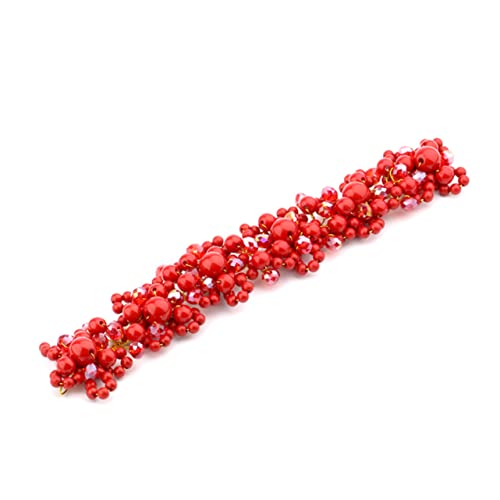 Jojomis Rotes Braut-Haarband für Hochzeiten – elegantes Haarband aus Legierung, Haarschmuck für Braut, Abschlussball und besondere Anlässe Jojomis Rotes Braut-Haarband für Hochzeiten – elegantes Haarband aus Legierung, Haarschmuck für Braut, Abschlussball und besondere Anlässe von Jojomis