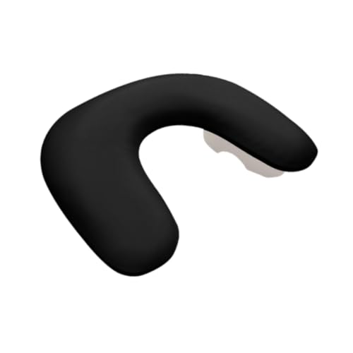 Nagel-Armlehnenkissen, Handballenauflage mit integriertem Schwamm, Maniküre-Handauflage, Kissen für Salon, Maniküre, Heimgebrauch, 43,5 x 28 cm, Schwarz Nagel-Armlehnenkissen, Handballenauflage mit integriertem Schwamm, Maniküre-Handauflage, Kissen für Salon, Maniküre, Heimgebrauch, 43,5 x 28 cm, Schwarz von Jojomis