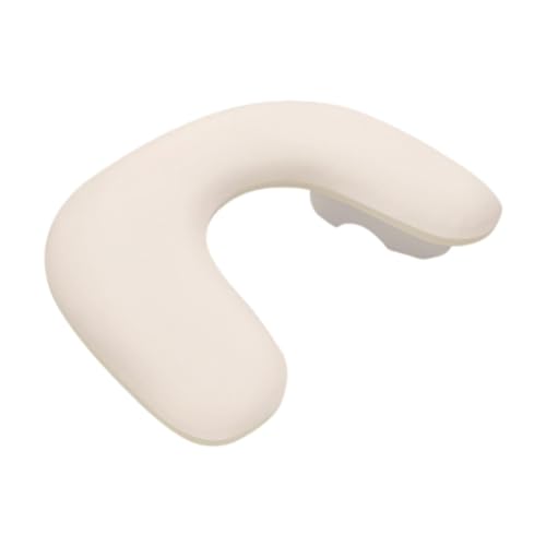 Nagel-Armlehnenkissen, Handballenauflage mit integriertem Schwamm, Maniküre-Handauflage, Kissen für Salon, Maniküre, Heimgebrauch, 43,5 x 28 cm, Weiß Nagel-Armlehnenkissen, Handballenauflage mit integriertem Schwamm, Maniküre-Handauflage, Kissen für Salon, Maniküre, Heimgebrauch, 43,5 x 28 cm, Weiß von Jojomis