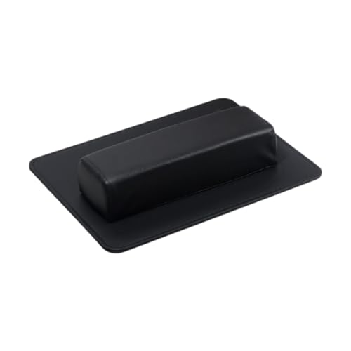 Nagelkissen mit Matte, Hand- und Ellenbogenauflage, einfache Wartung, Halter für Maniküre, PU-Leder, Armauflage, Kissen-Set, Schwarz Nagelkissen mit Matte, Hand- und Ellenbogenauflage, einfache Wartung, Halter für Maniküre, PU-Leder, Armauflage, Kissen-Set, Schwarz von Jojomis