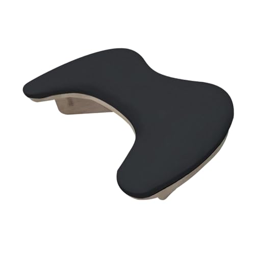 U-förmige Armlehne, Nagel-Handauflage, Ständer mit Holztablett, abnehmbare Maniküre-Armlehne, Kissen für Nagelstudios, Techniker, Heimgebrauch, Schwarz U-förmige Armlehne, Nagel-Handauflage, Ständer mit Holztablett, abnehmbare Maniküre-Armlehne, Kissen für Nagelstudios, Techniker, Heimgebrauch, Schwarz von Jojomis