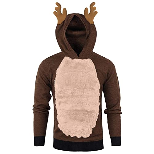 2024 Weihnachtspullover Herren - Hoodie Lustiger Bequemes Rundhals Ugly Christmas Sweater Unisex Weihnachtspulli Christmas Jumper Sweats Basic Rundhals Sweater Fashion Hoodie/Sweatshirts 2024 Weihnachtspullover Herren - Hoodie Lustiger Bequemes Rundhals Ugly Christmas Sweater Unisex Weihnachtspulli Christmas Jumper Sweats Basic Rundhals Sweater Fashion Hoodie/Sweatshirts von JokeLomple