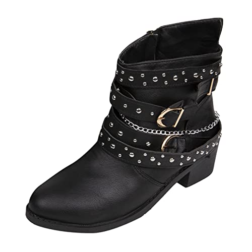 Damen Kurze Gummistiefel - Stiefel with Side Reißverschlusspers Traillaufschuhe Wanderschuhe Boots Cowboy Ankle Wasserdicht Winterstiefel Mode Elegant Halbstiefel Warme und Rutschfeste Stiefel Damen Kurze Gummistiefel - Stiefel with Side Reißverschlusspers Traillaufschuhe Wanderschuhe Boots Cowboy Ankle Wasserdicht Winterstiefel Mode Elegant Halbstiefel Warme und Rutschfeste Stiefel von JokeLomple