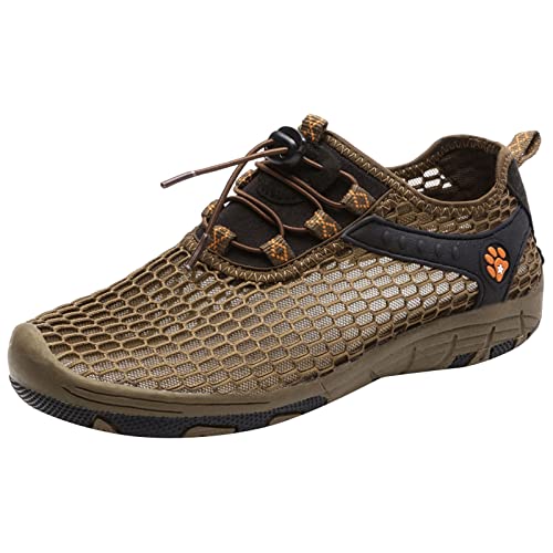 JokeLomple Damen Herren Laufschuhe - Orthopädische Schuhe Herren rutschfeste Gummisohlen Atmungsaktive Laufschuhe Freizeit-Schuhe Leichte und Atmungsaktiv Bequem Soft Sommerschuhe von JokeLomple