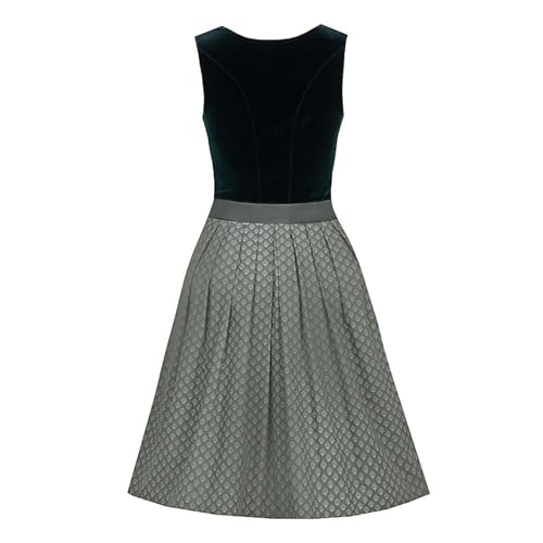 JokeLomple Dirndl Damen Trachtenkleid mit Schürze Trachtenmode für Oktoberfest Dirndlkleid von JokeLomple