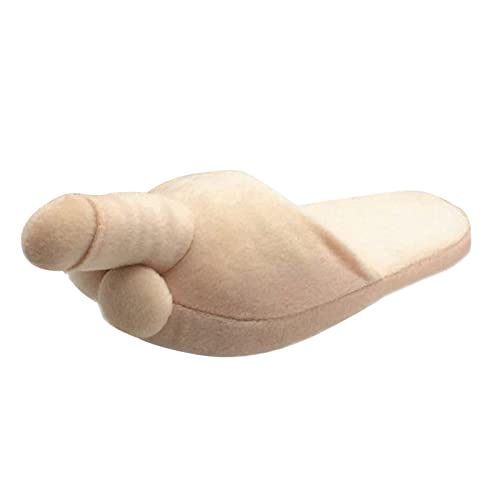 JokeLomple Unisex Hausschuhe Slippers - Winter Warm Antirutsch Hausschuhe Filzpantoffeln Hausschuhe Flauschige Schlappen Damen Lustige Hausschuhe Indoor Outdoor rutschfeste Flache Slippers von JokeLomple