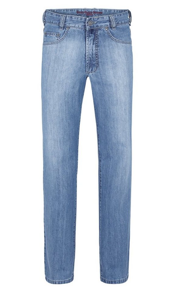 Joker 5-Pocket-Jeans Clark 1282238 Struktur Blue Jeans von Joker