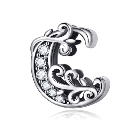 Jokmeo 925 A-Z Sterling Silber Buchstaben Charms für Pandora Armbänder Alphabet Initial Perlen Schmuck Geschenk für Frauen Jokmeo 925 A-Z Sterling Silber Buchstaben Charms für Pandora Armbänder Alphabet Initial Perlen Schmuck Geschenk für Frauen von Jokmeo