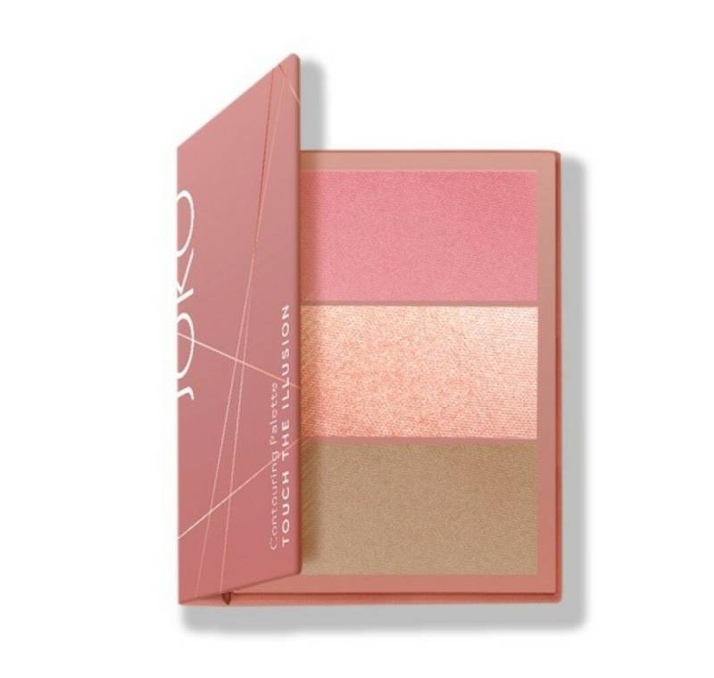 Joko Concealer-Palette Touch Die Illusion Gesicht Konturierung Palette 3in1 Nr. 01 Rosa von Joko