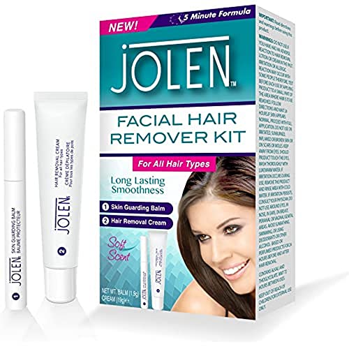 Jolen Gesichtshaarentferner Creme für das Gesicht - Haarentferner für Frauen Jolen Gesichtshaarentferner Creme für das Gesicht - Haarentferner für Frauen von Jolen