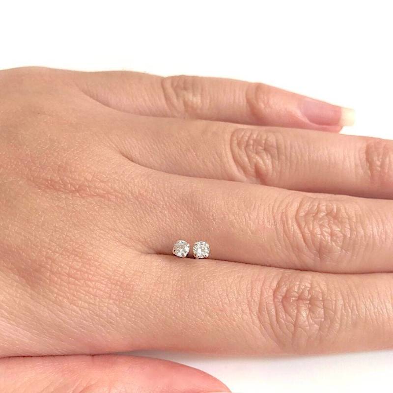 3 Mm Ohrstecker, Sterling Silber Zirkonia Kleine Ohrringe, Geburtsstein Knorpel, Helix, Runder Cz Bolzen 3 Mm Ohrstecker, Sterling Silber Zirkonia Kleine Ohrringe, Geburtsstein Knorpel, Helix, Runder Cz Bolzen von JoliArgent