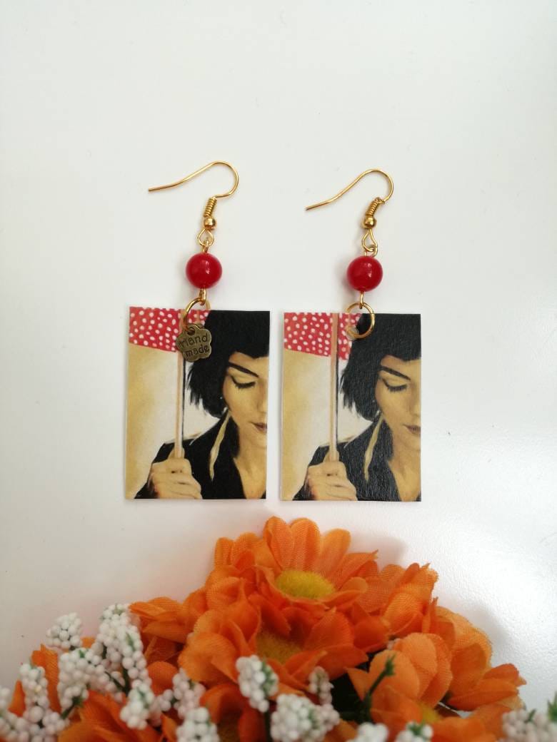 Papiertropfenohrringe Gewidmet „Die Fabelhafte Welt Der Amélie" Papiertropfenohrringe Gewidmet „Die Fabelhafte Welt Der Amélie" von JolieJoieCreazioni