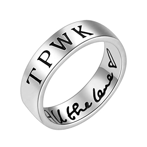 Joliernelle TPWK-Ring – Behandeln Sie Menschen mit Freundlichkeit, Handschrift „ALL The Love Both Sides“, Harry-Ring, Größe 62 Joliernelle TPWK-Ring – Behandeln Sie Menschen mit Freundlichkeit, Handschrift „ALL The Love Both Sides“, Harry-Ring, Größe 62 von Joliernelle