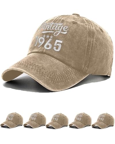 Joligiao Baseballkappe für Herren Baumwolle Basecap Verstellbare Basecap Vintage Baseballkappe Lässige Baseballmütze mit Stickerei Bequeme Unisex Baseball Cap Lustiges Sommer Geburtstag Geschenk von Joligiao