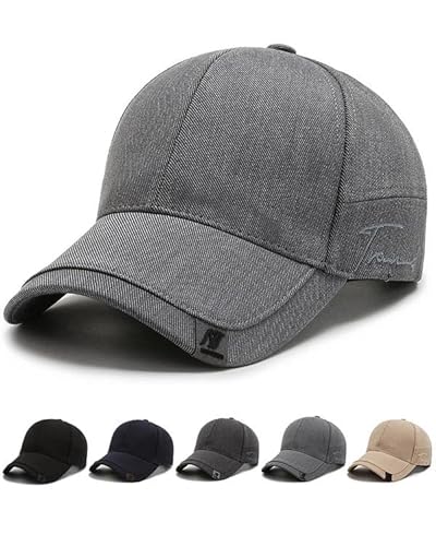 Joligiao Basecap Herren Baseballkappe für Herren und Damen Unisex Cap Einstellbare Pure Colour Outdoor Baseball Cap Sport Cool Mode Baseballmütze Modischste Cotton Cap Hellgrau Einheitsgröße Joligiao Basecap Herren Baseballkappe für Herren und Damen Unisex Cap Einstellbare Pure Colour Outdoor Baseball Cap Sport Cool Mode Baseballmütze Modischste Cotton Cap Hellgrau Einheitsgröße von Joligiao