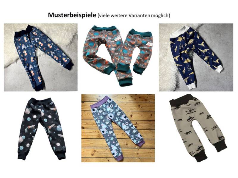 Softshellhose in Frei Wählbarer Farbkombination Mit Innenfutter Möglich von JolisKindermode