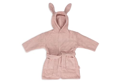 Jollein Baby Frottee Mit Kapuze mit Ohren Bademantel Kinder, Wild Rose, 3-4 Jahre von Jollein
