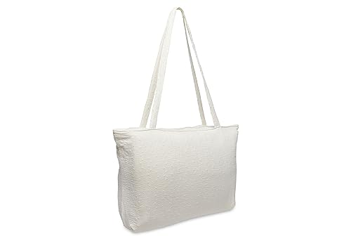 Jollein Shopper Tasche Umhängetasche Wickeltasche Ivory samtweiss | 027-821-66069 von Jollein