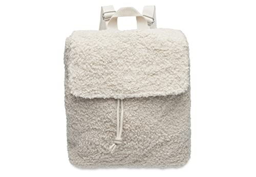 Jollein Unisex Kids Kinderrucksack Boucle, Ivory von Jollein