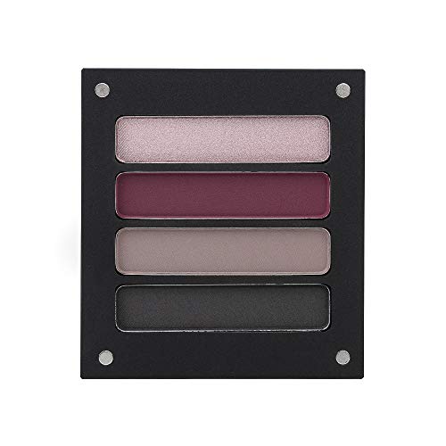 Jolly Dim by Inglot Mahogany Eyeshadow-Set. 4 Farben. Matt und glänzend. Lidschatten-Palette. Augen-Make-up für jeden Tag von Jolly Dim Makeup