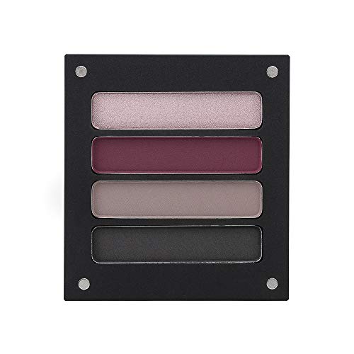 Jolly Dim by Inglot Mahogany Eyeshadow-Set. 4 Farben. Matt und glänzend. Lidschatten-Palette. Augen-Make-up für jeden Tag von Jolly Dim Makeup
