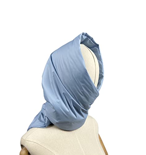 Jolmo Lander Urltra-leichter Thermo-Steppschal, superwarm, gepolstert, Dreieckstuch, 10 Farben, himmelblau, One size von Jolmo Lander