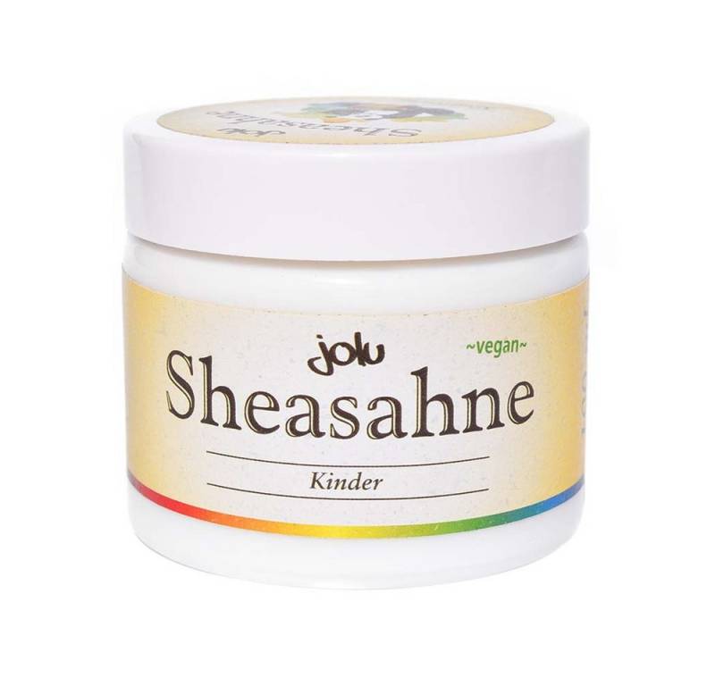 Jolu Körperbutter Sheasahne - für Kinder ohne Duft 100ml von Jolu