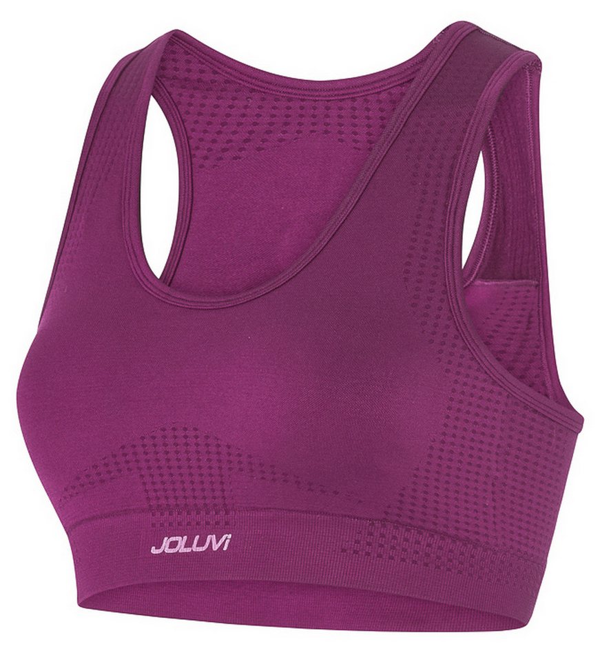 Joluvi Sport-Push-up-BH Joluvi Damen Sport-Top ANA, nahtloser Sport-BH atmungsaktiv, Komfort von Joluvi