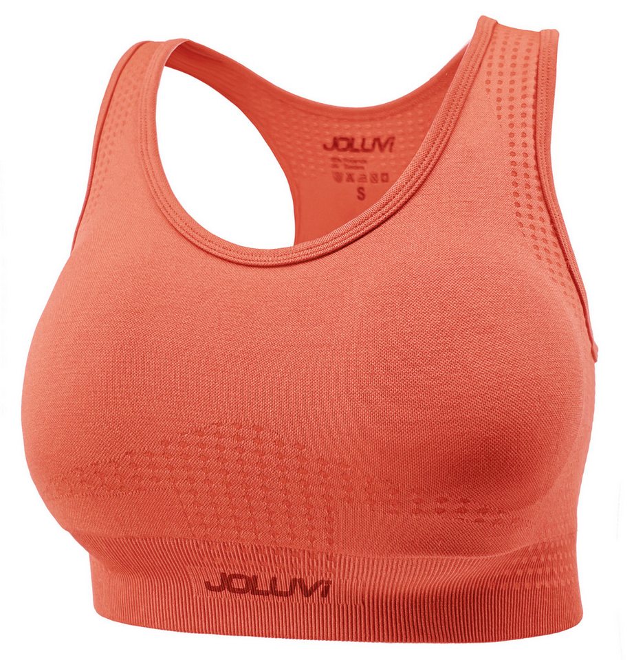 Joluvi Sport-Push-up-BH Joluvi Damen Sport-Top ANA, nahtloser Sport-BH atmungsaktiv, Komfort von Joluvi