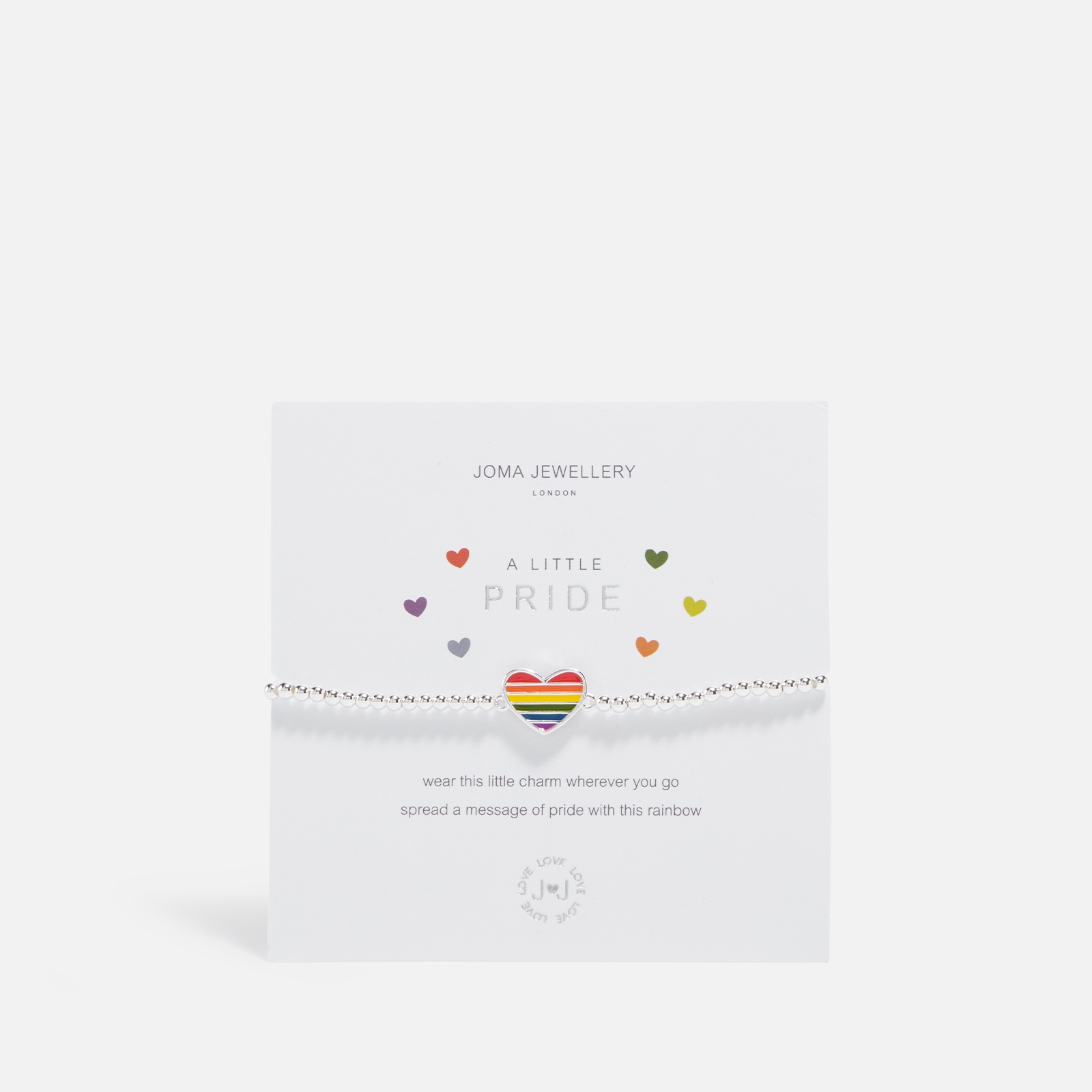 Joma Jewellery A Little Pride Silver-Plated Bracelet von Joma Jewellery