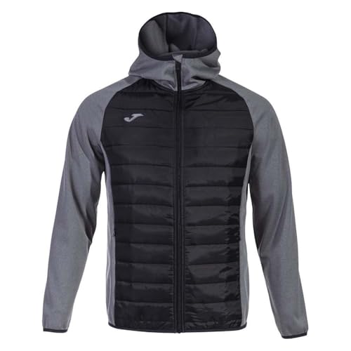 Joma Berna III Softshell Hoodie 103791-281, Men Sweatshirts, Grey, L EU von Joma